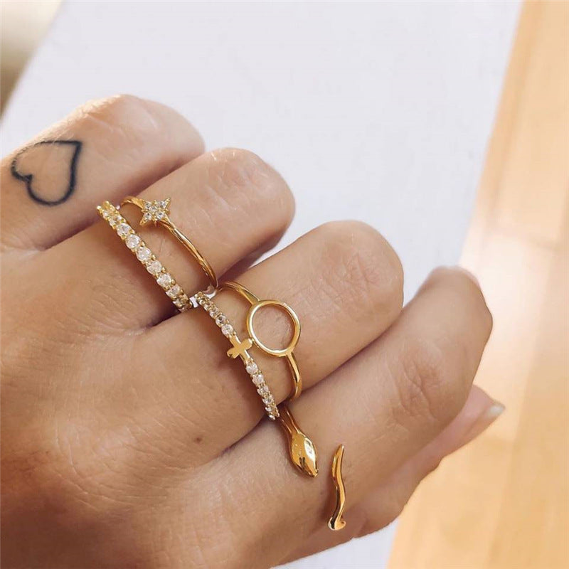 Beautiful Gold Ring with Unique Style