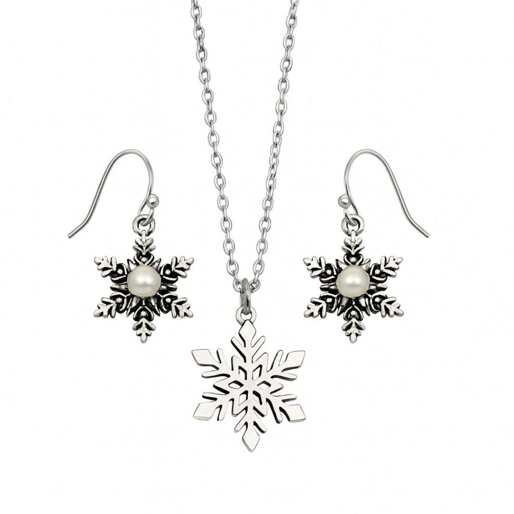 Delicate Artisan Pearl Set