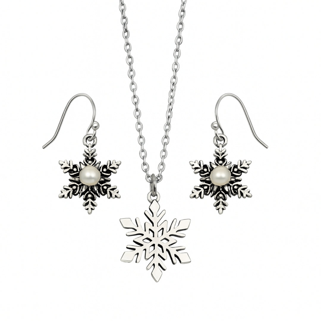 Delicate Artisan Pearl Set