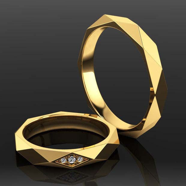 Beautiful Gold Ring with Unique Style