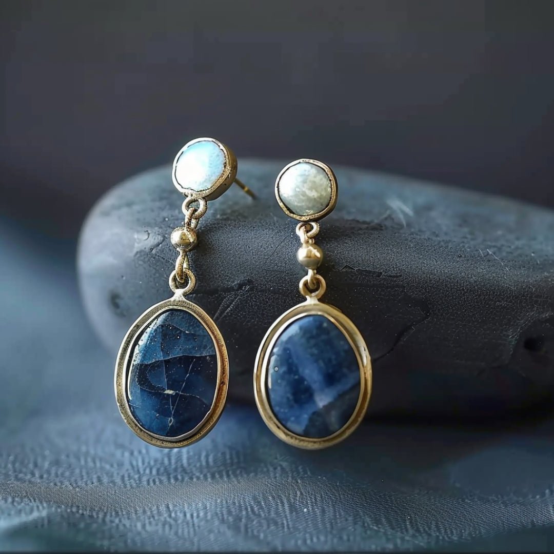 Delicate Artisan Pearl Earring