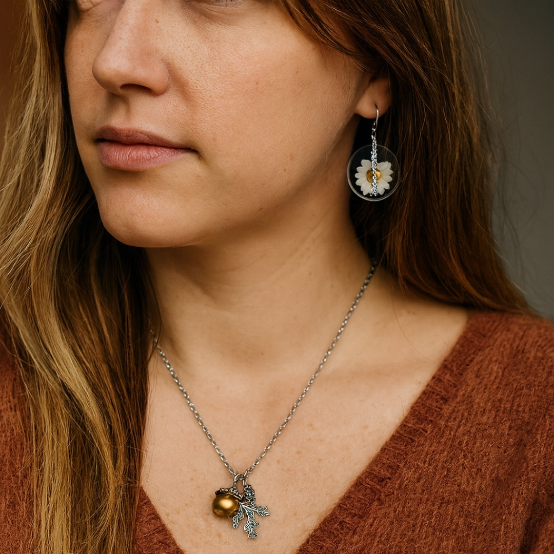 Delicate Artisan Pearl Necklace