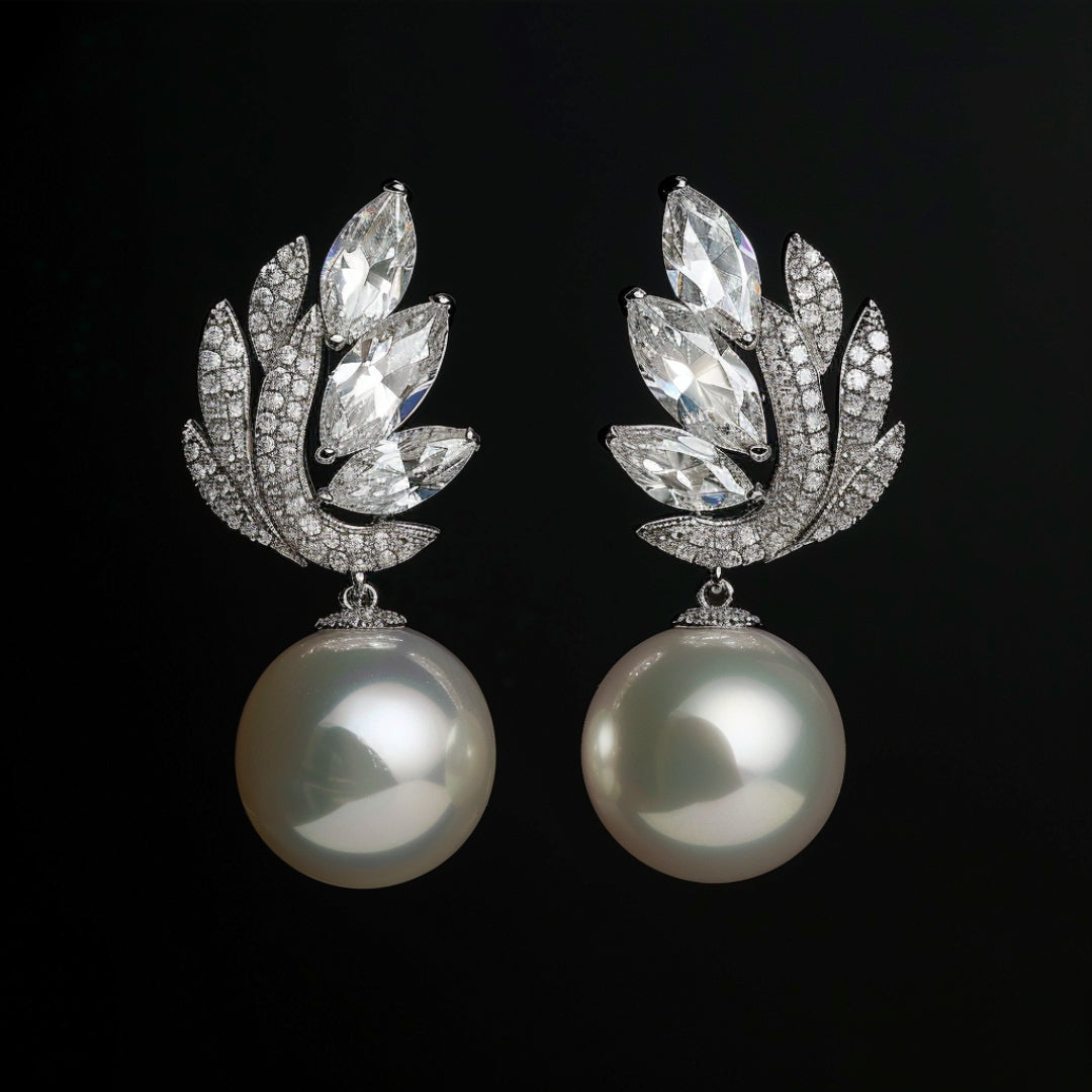 Romantic Pearl Earring for Special Moments