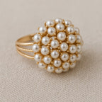 Beautiful Pearl Ring with Unique Style