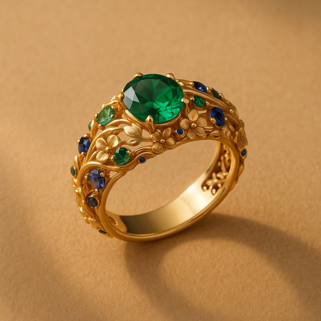 Charming Gold Ring for Any Occasion