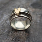 Delicate Artisan Gold Ring