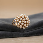 Beautiful Pearl Ring with Unique Style