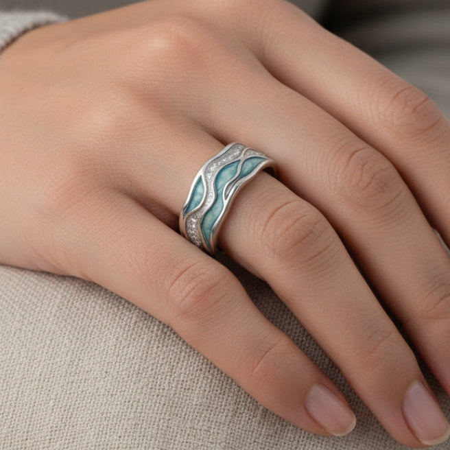 Romantic Silver Ring for Special Moments