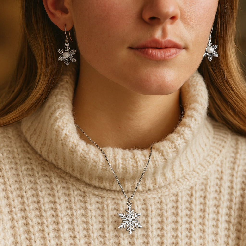 Delicate Artisan Pearl Set