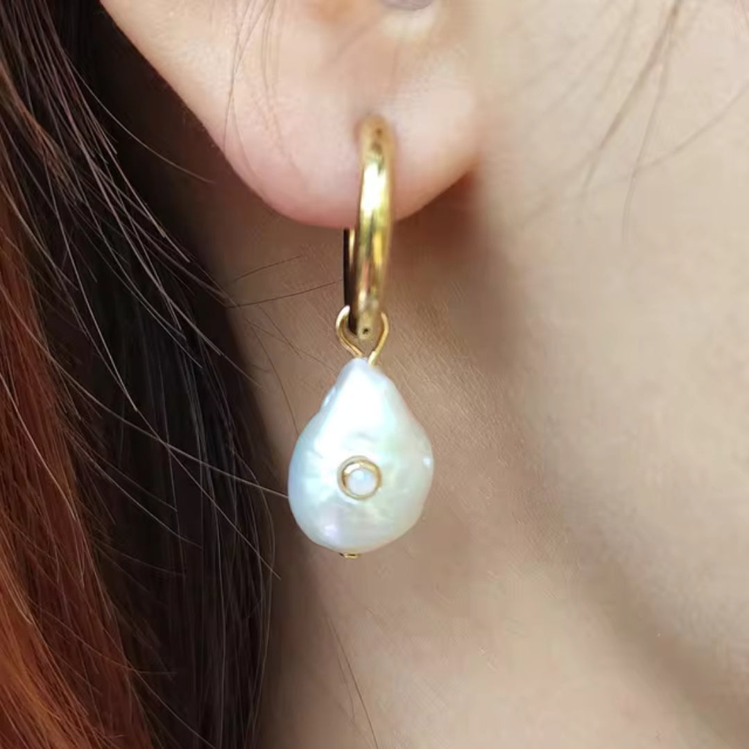 Stunning Pearl Earring for Daily Wear