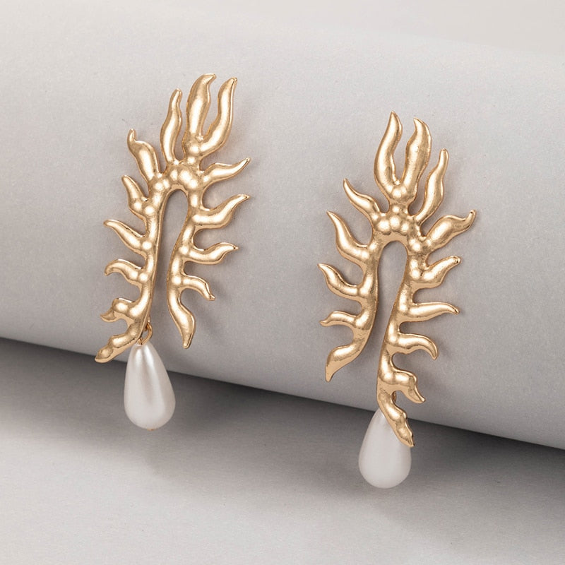 Vintage Handmade Pearl Earring