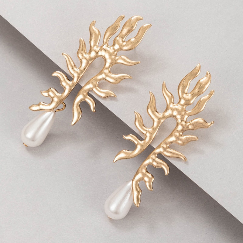 Vintage Handmade Pearl Earring