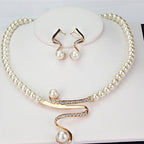 Beautiful Pearl Set with Unique Style