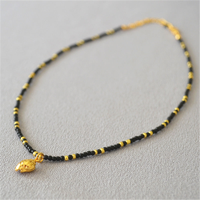 Beautiful Gold Necklace with Unique Style