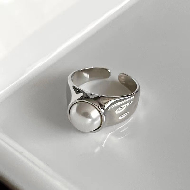 Stunning Pearl Ring for Daily Wear