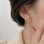 Delicate Artisan Pearl Earring