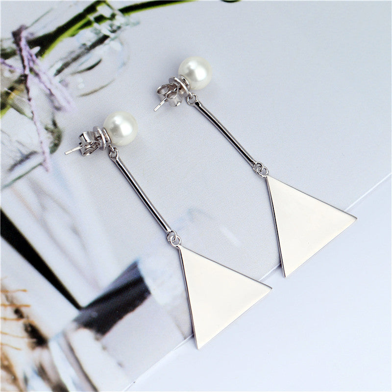 Delicate Artisan Pearl Earring