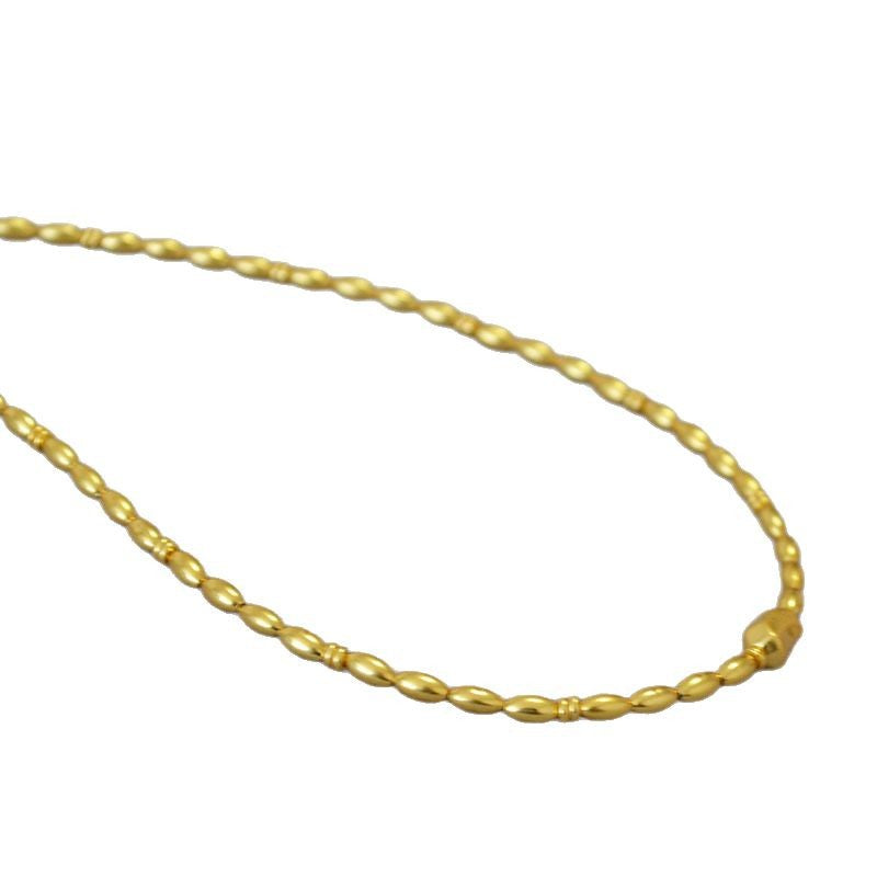 Beautiful Gold Necklace with Unique Style