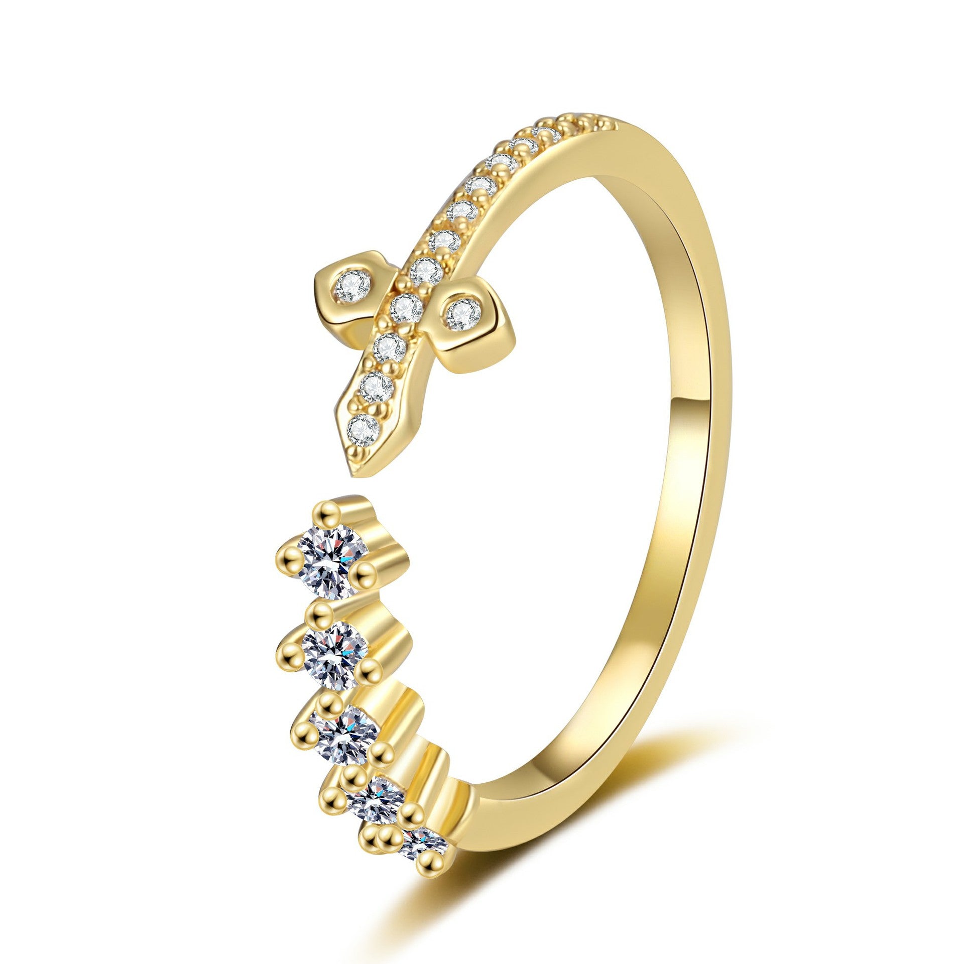 Beautiful Gold Ring with Unique Style