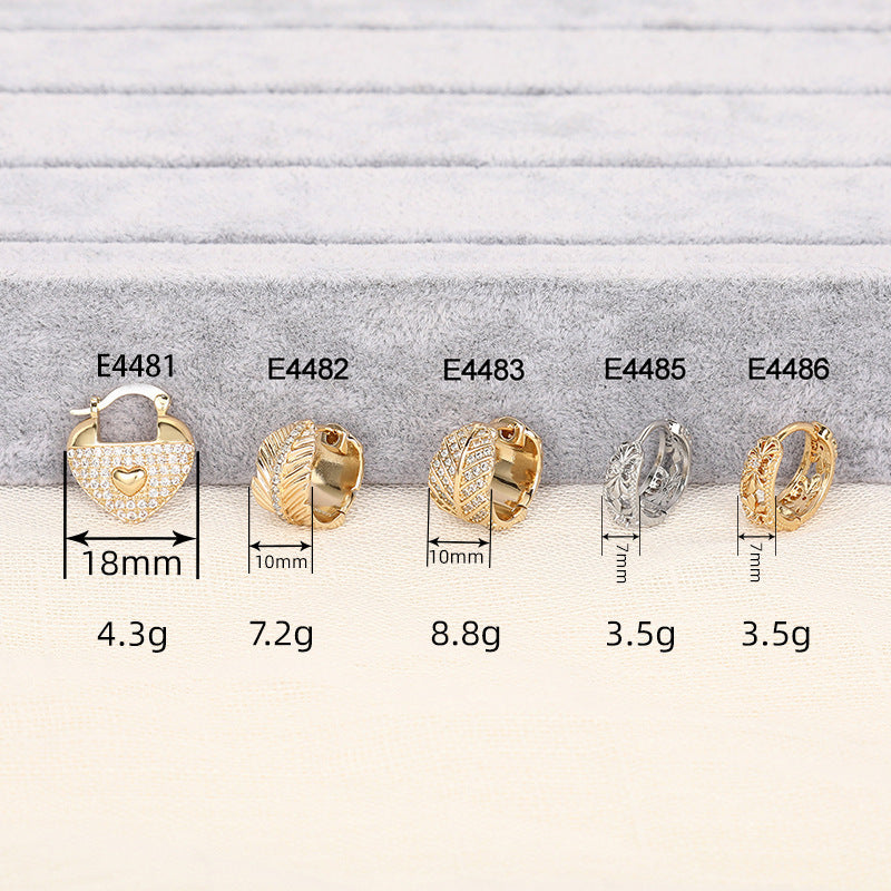 A Beautiful Earring with Unique Style