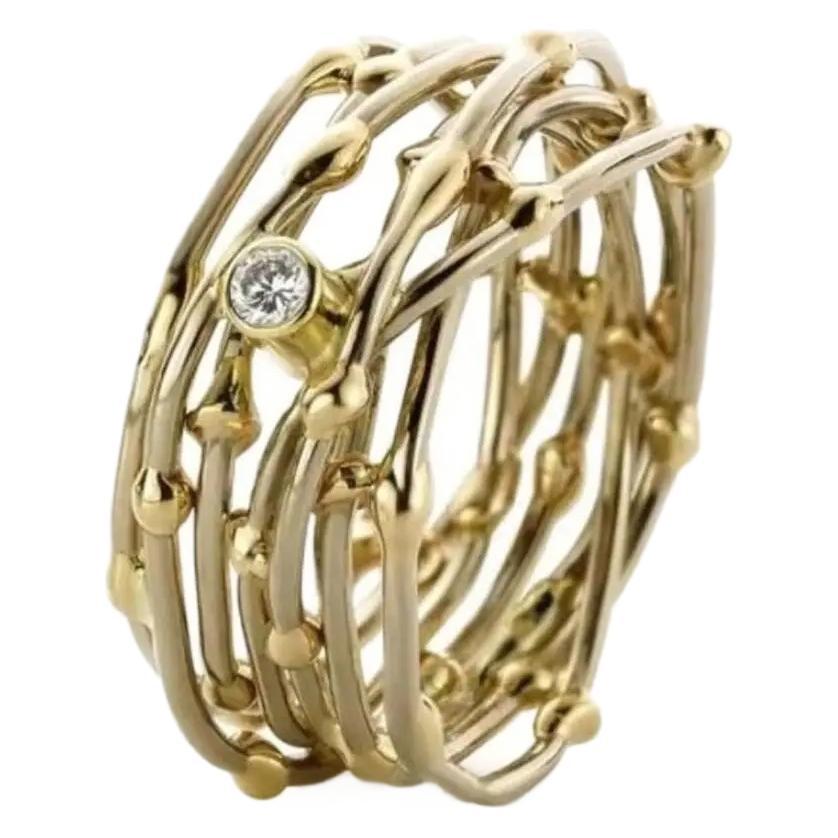 Beautiful Gold Ring with Unique Style