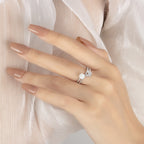 Romantic Pearl Ring for Special Moments