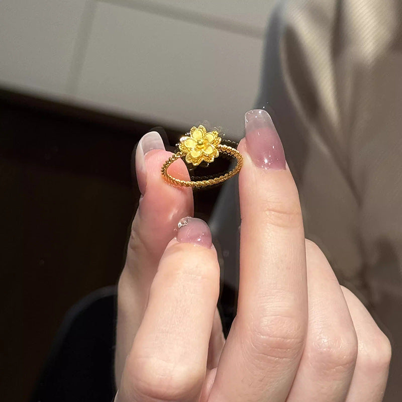 Beautiful Gold Ring with Unique Style