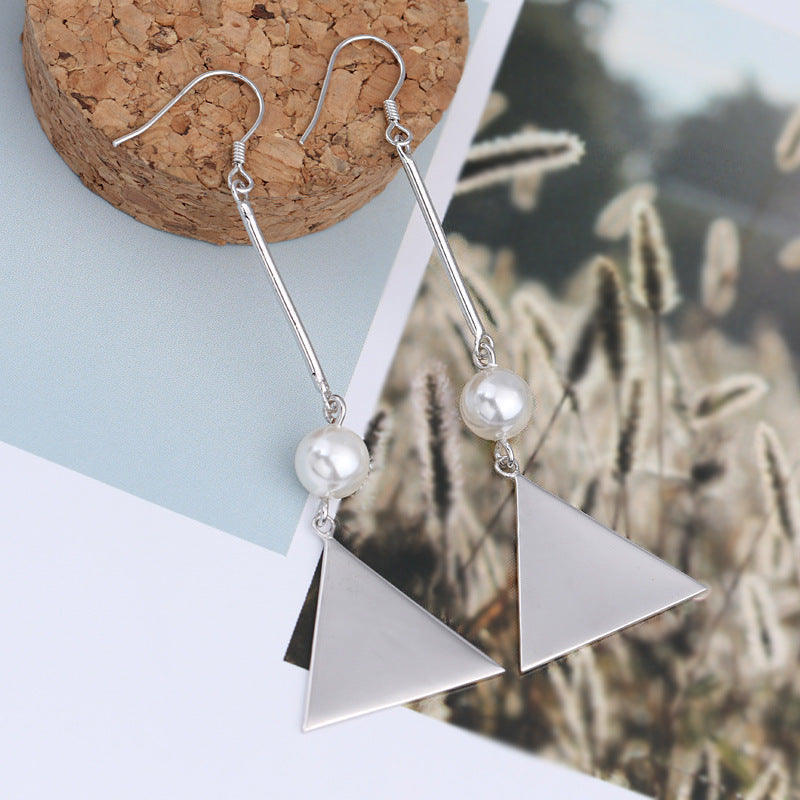 Delicate Artisan Pearl Earring