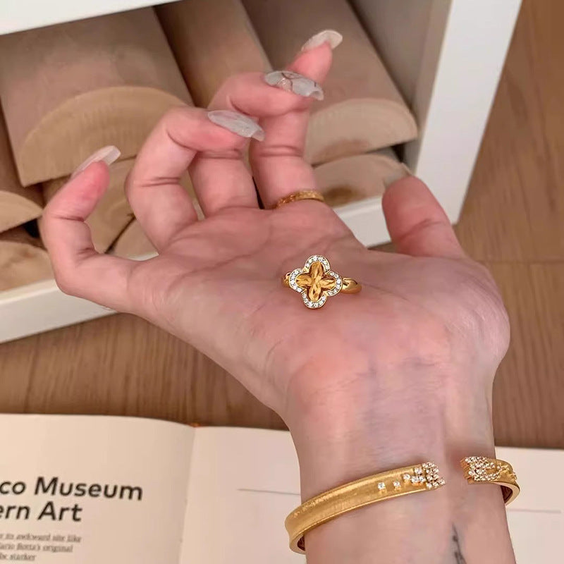 Beautiful Gold Ring with Unique Style