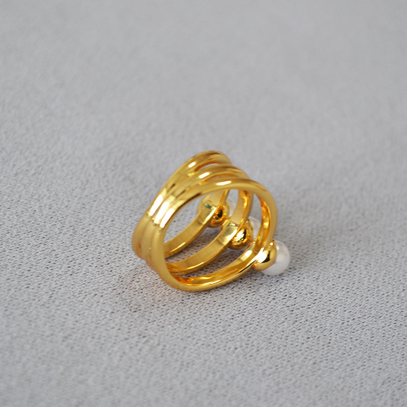 Beautiful Gold Ring with Unique Style