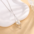 Delicate Artisan Pearl Necklace