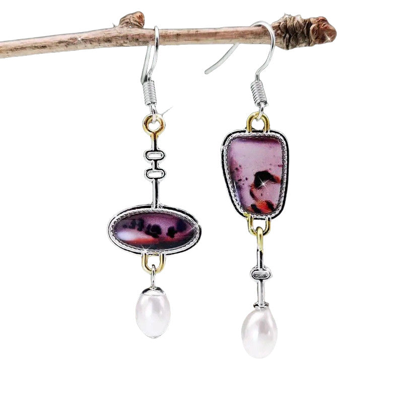 Beautiful Pearl Earring with Unique Style