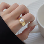 Stunning Pearl Ring for Daily Wear