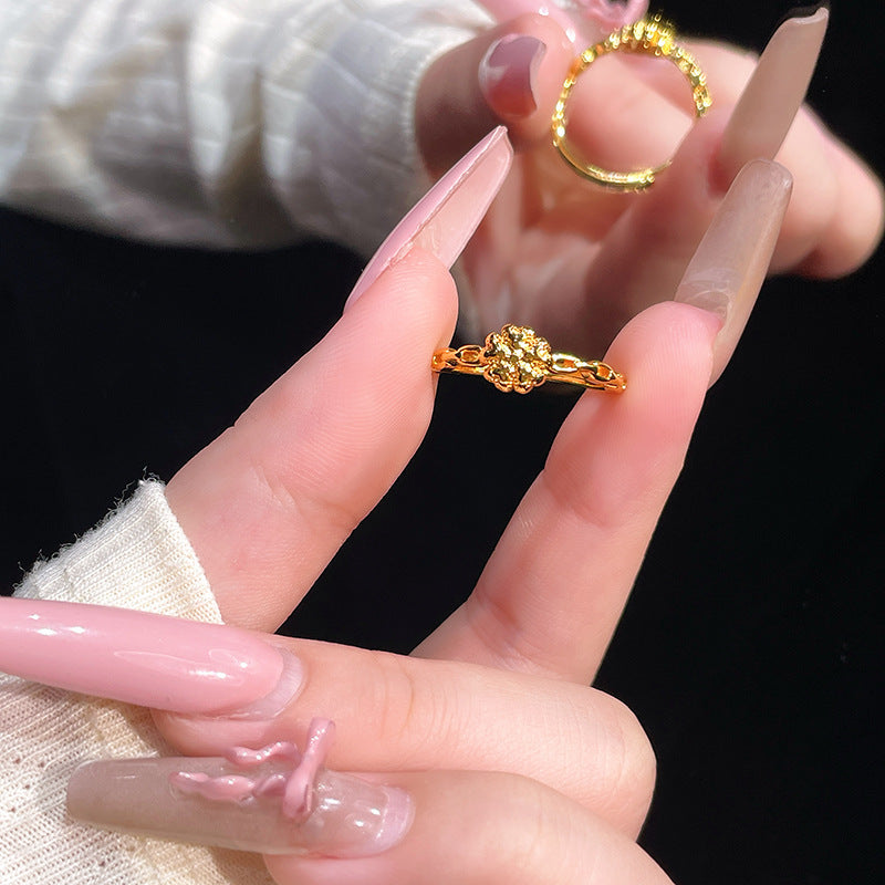 Beautiful Gold Ring with Unique Style