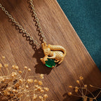 Beautiful Gold Necklace with Unique Style