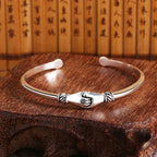 Beautiful Silver Bracelet with Unique Style