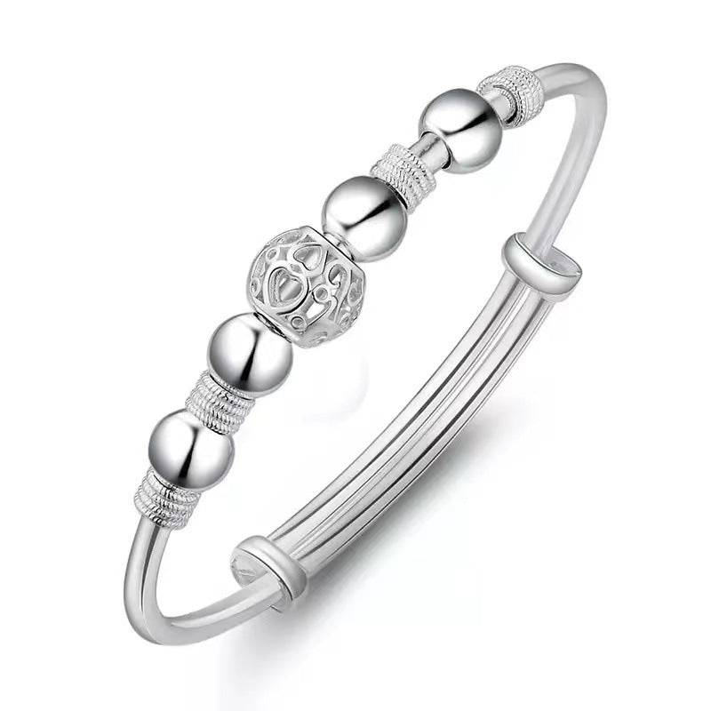 Beautiful Silver Bracelet with Unique Style