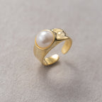 Stunning Pearl Ring for Daily Wear
