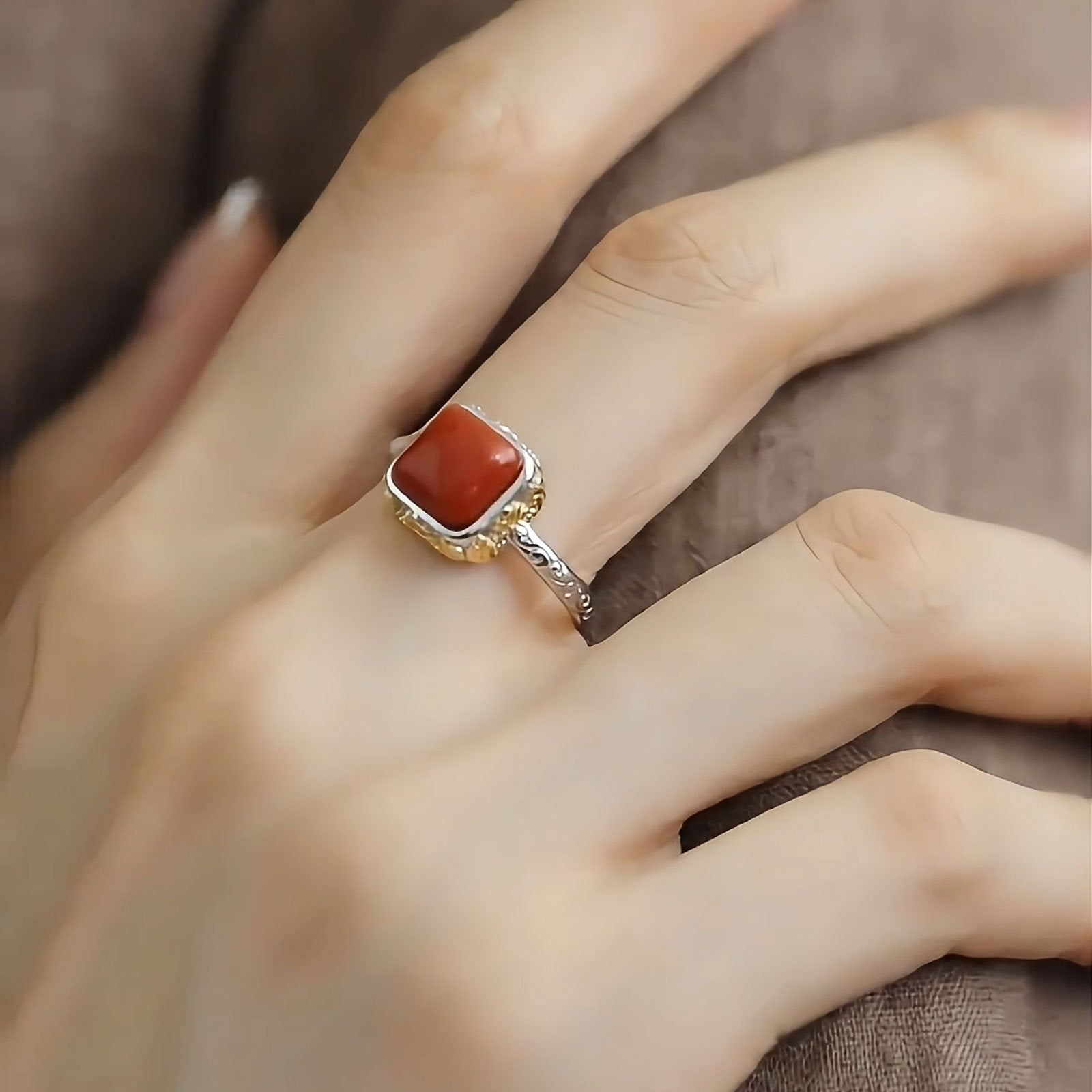 Beautiful Gold Ring with Unique Style