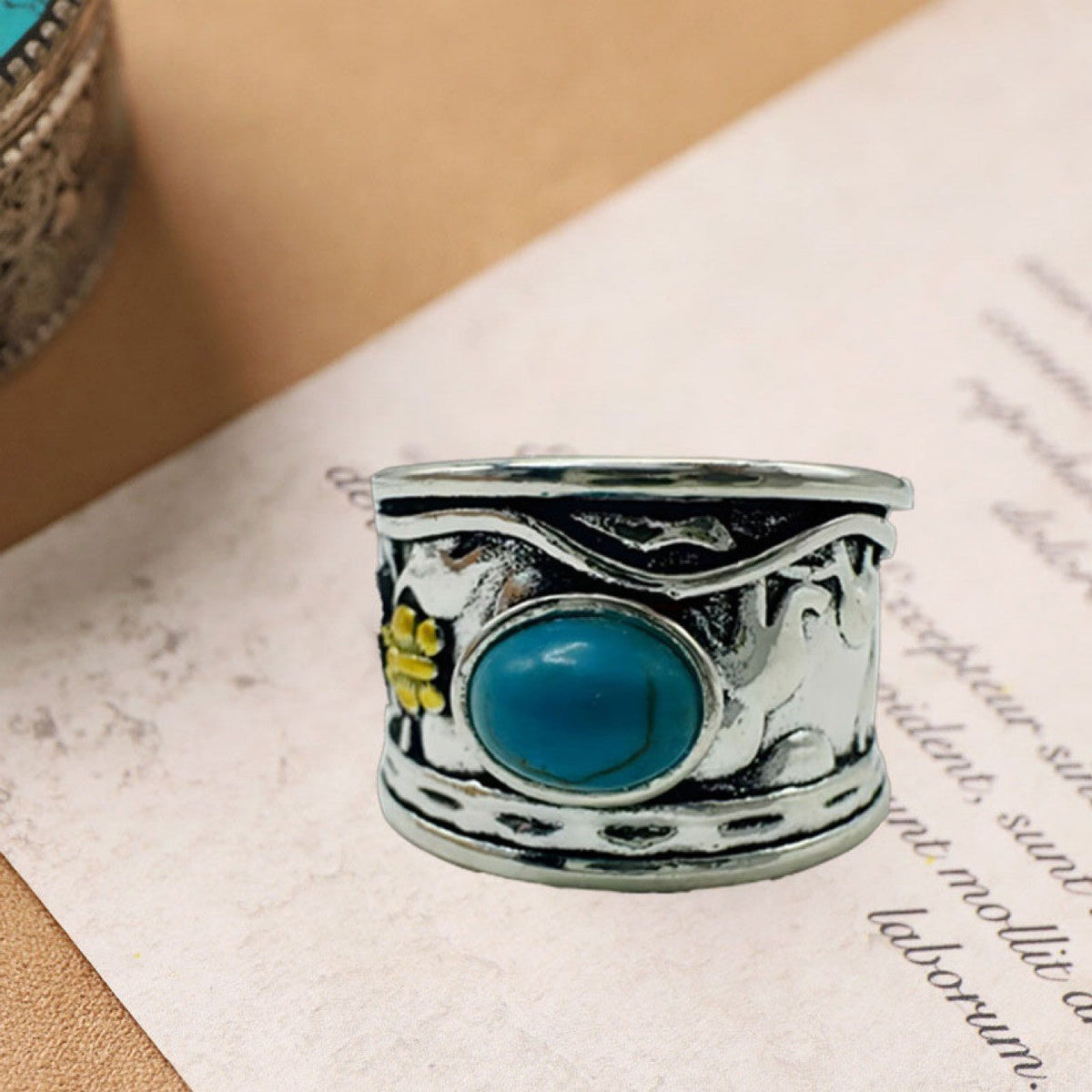 Handmade Ring Featuring Unique Details