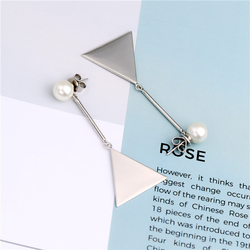 Delicate Artisan Pearl Earring