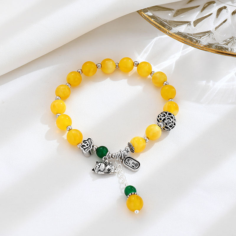 Beautiful Silver Bracelet with Unique Style