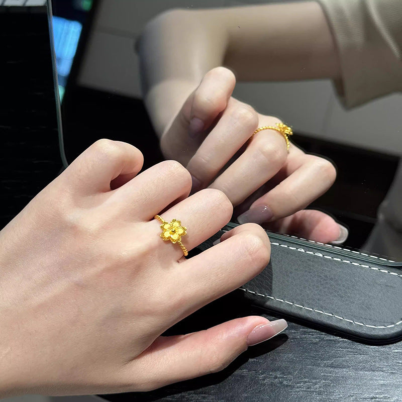 Beautiful Gold Ring with Unique Style