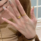 Beautiful Gold Ring with Unique Style