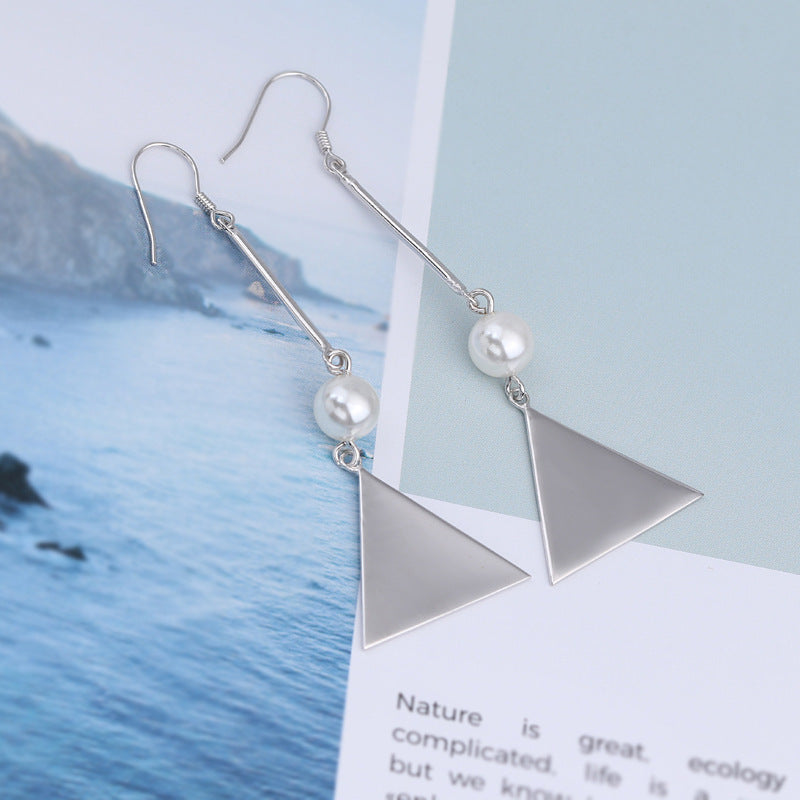 Delicate Artisan Pearl Earring