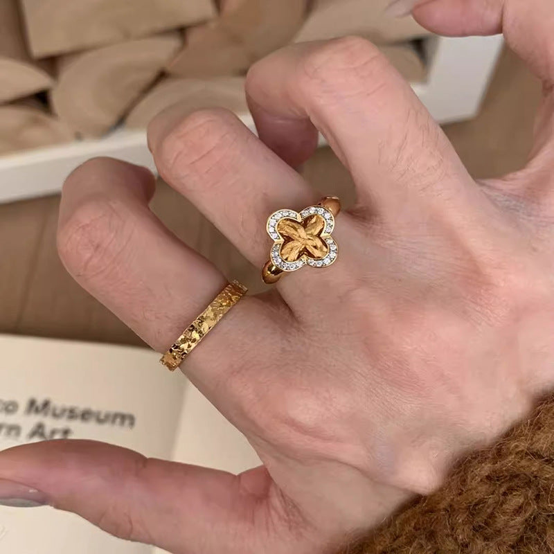 Beautiful Gold Ring with Unique Style