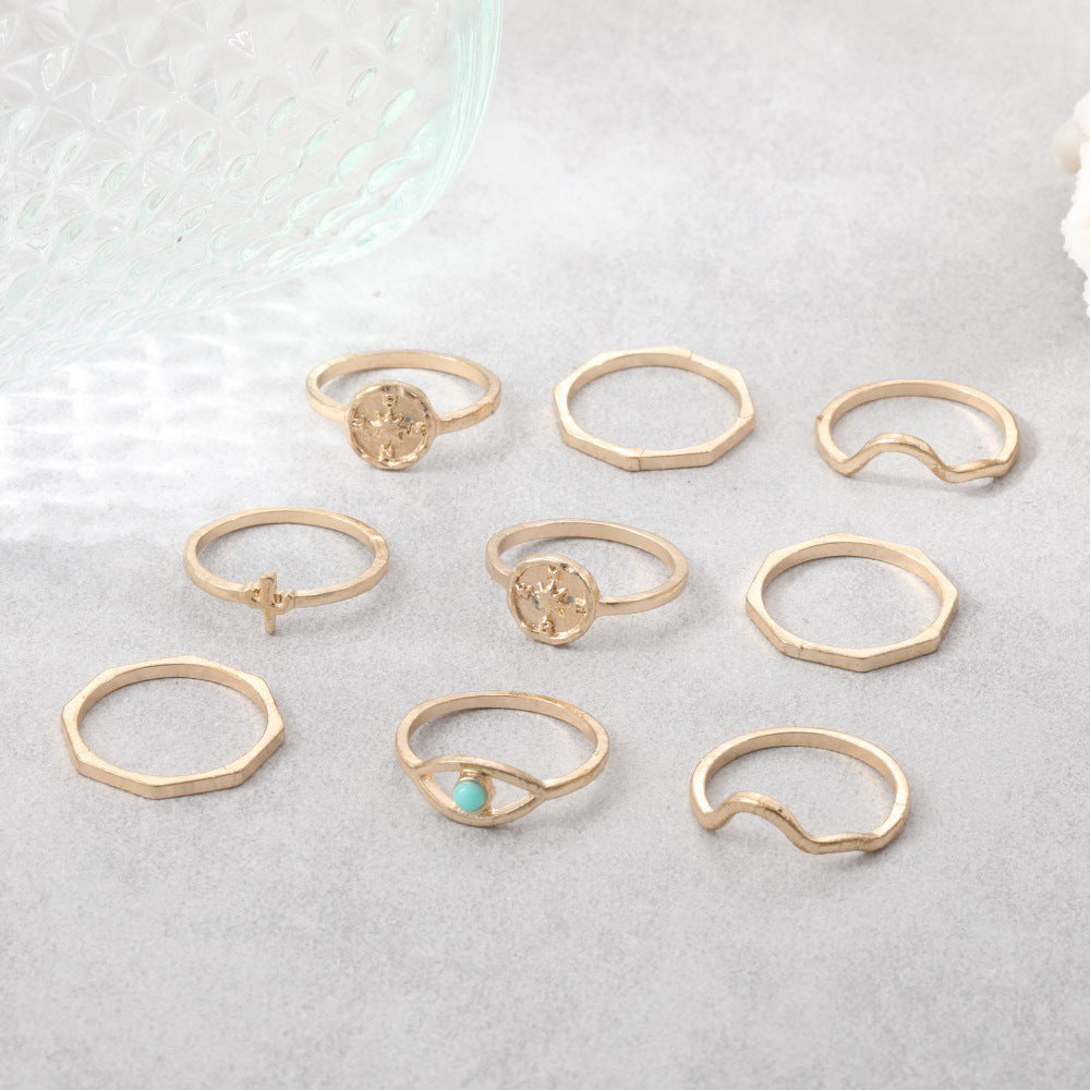 Beautiful Gold Ring with Unique Style