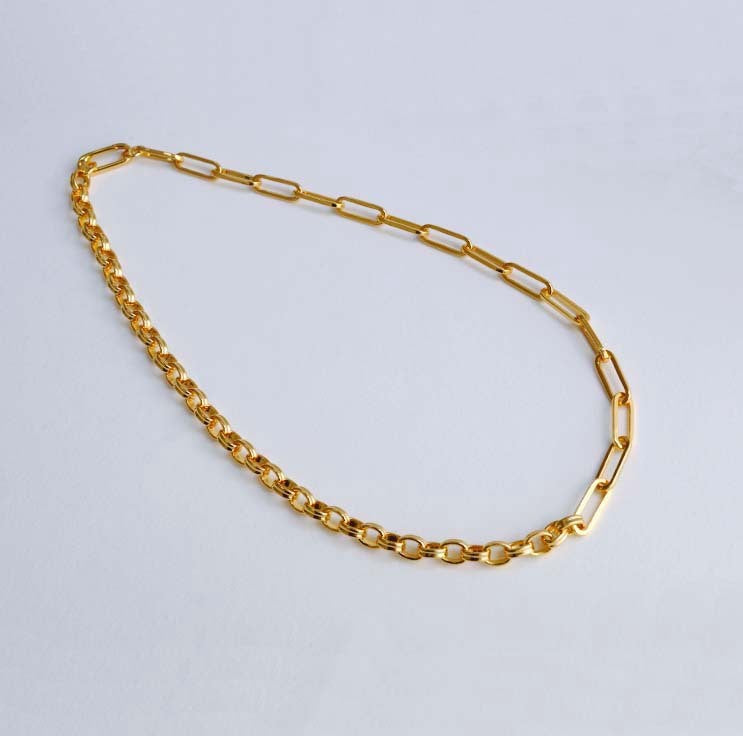 Beautiful Gold Necklace with Unique Style