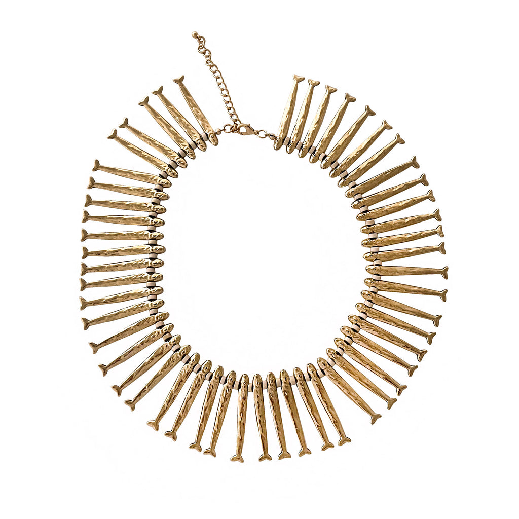 Beautiful Gold Necklace with Unique Style