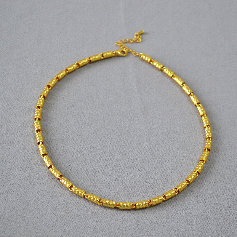 Beautiful Gold Necklace with Unique Style